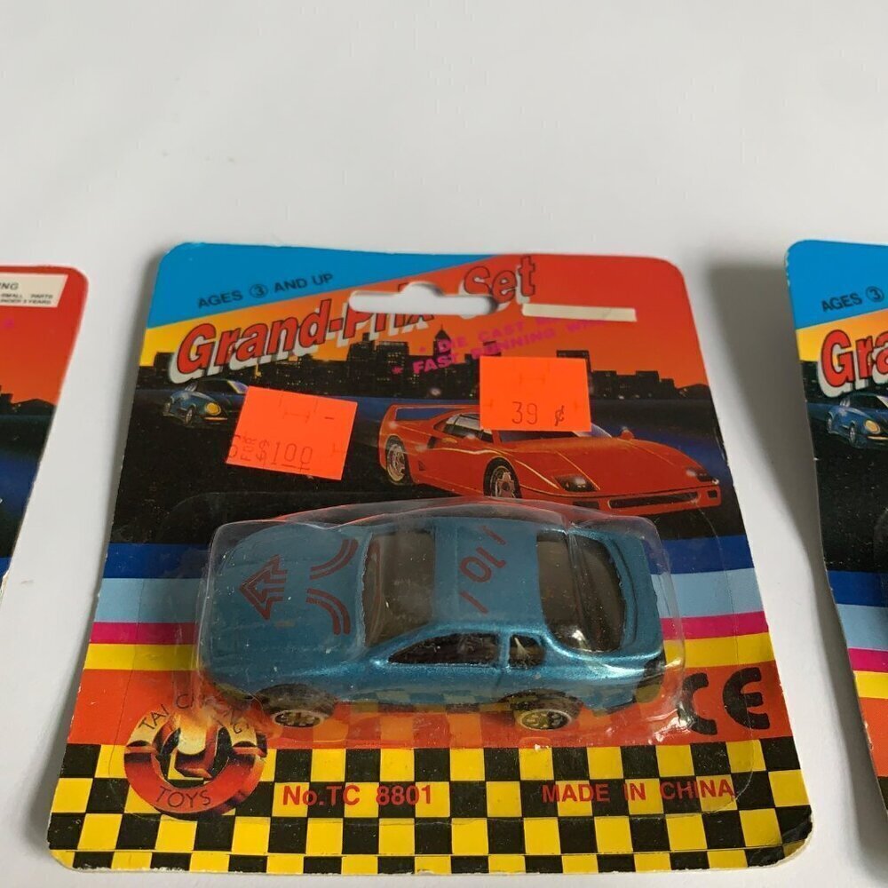 Tai Cheong Grand Prix Set Lot of 6 Cars Vintage New - Picture 6 of 8